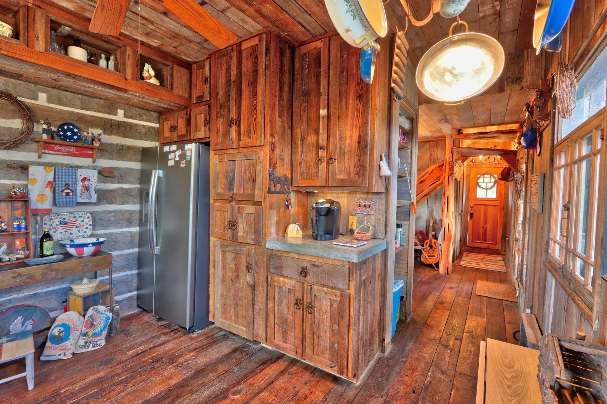 Log Cabin At Old Glory Ranch Уимберли Экстерьер фото